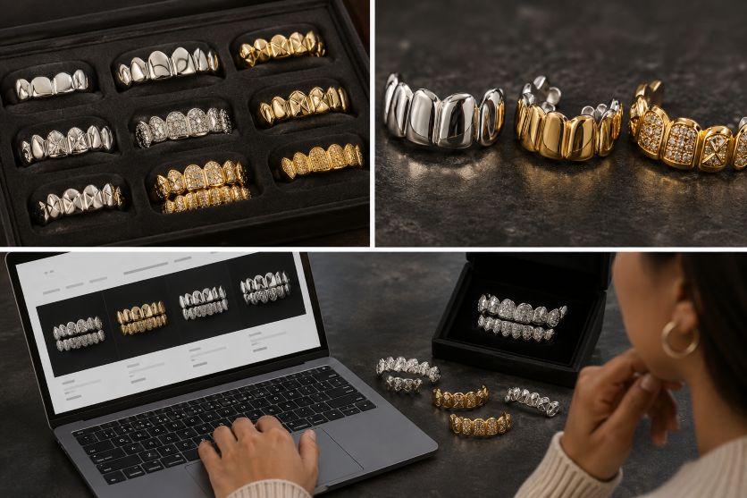 Luxury Grillz Showcase and Online Browsing